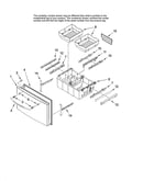 Freezer door parts