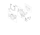 Maytag MGD9800TQ0 door parts, optional parts (not included) diagram