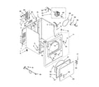 Maytag YMED5600TQ0 cabinet parts diagram