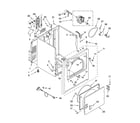 Maytag YMED5620TQ0 cabinet parts diagram