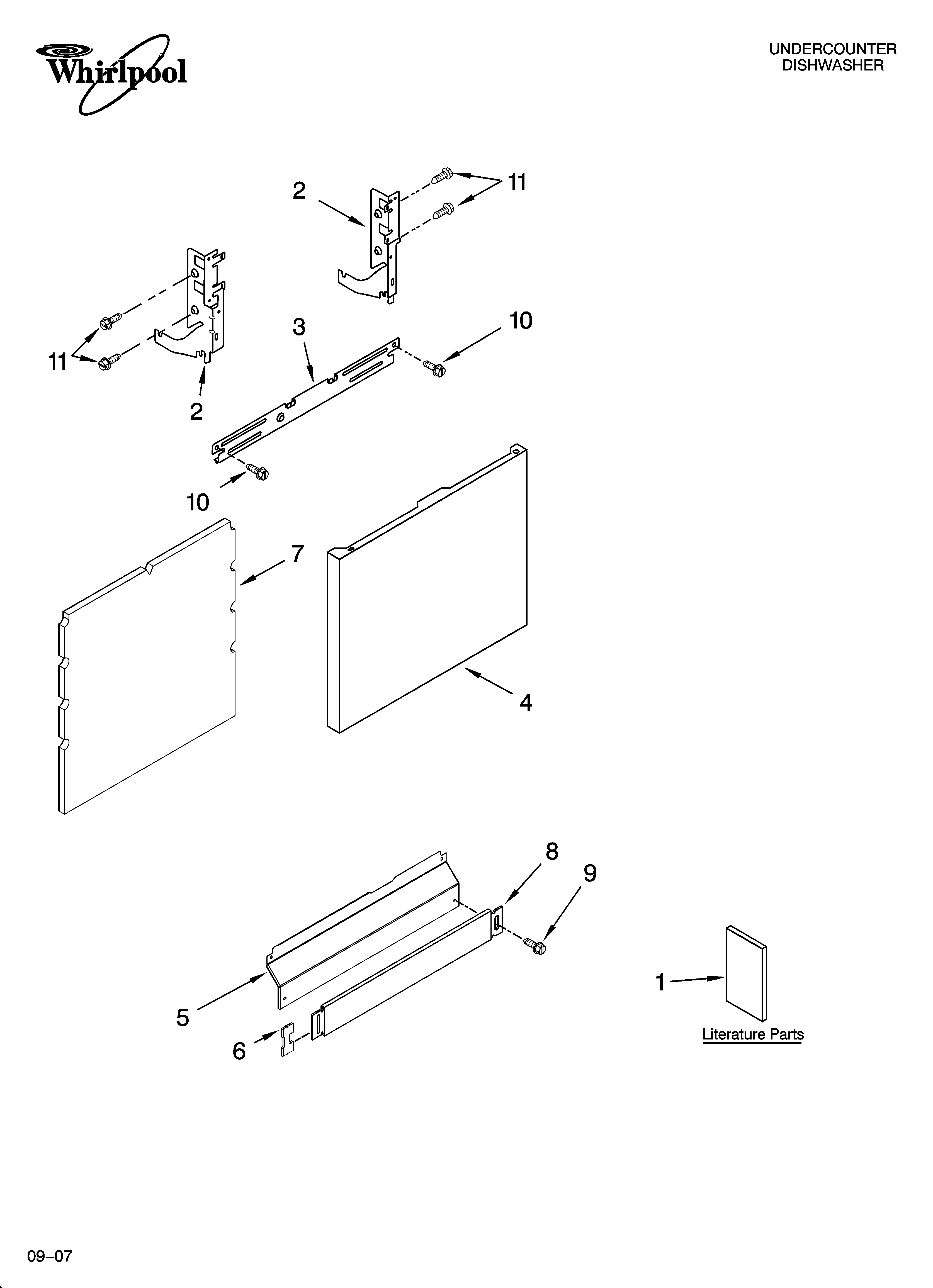 Door and panel parts