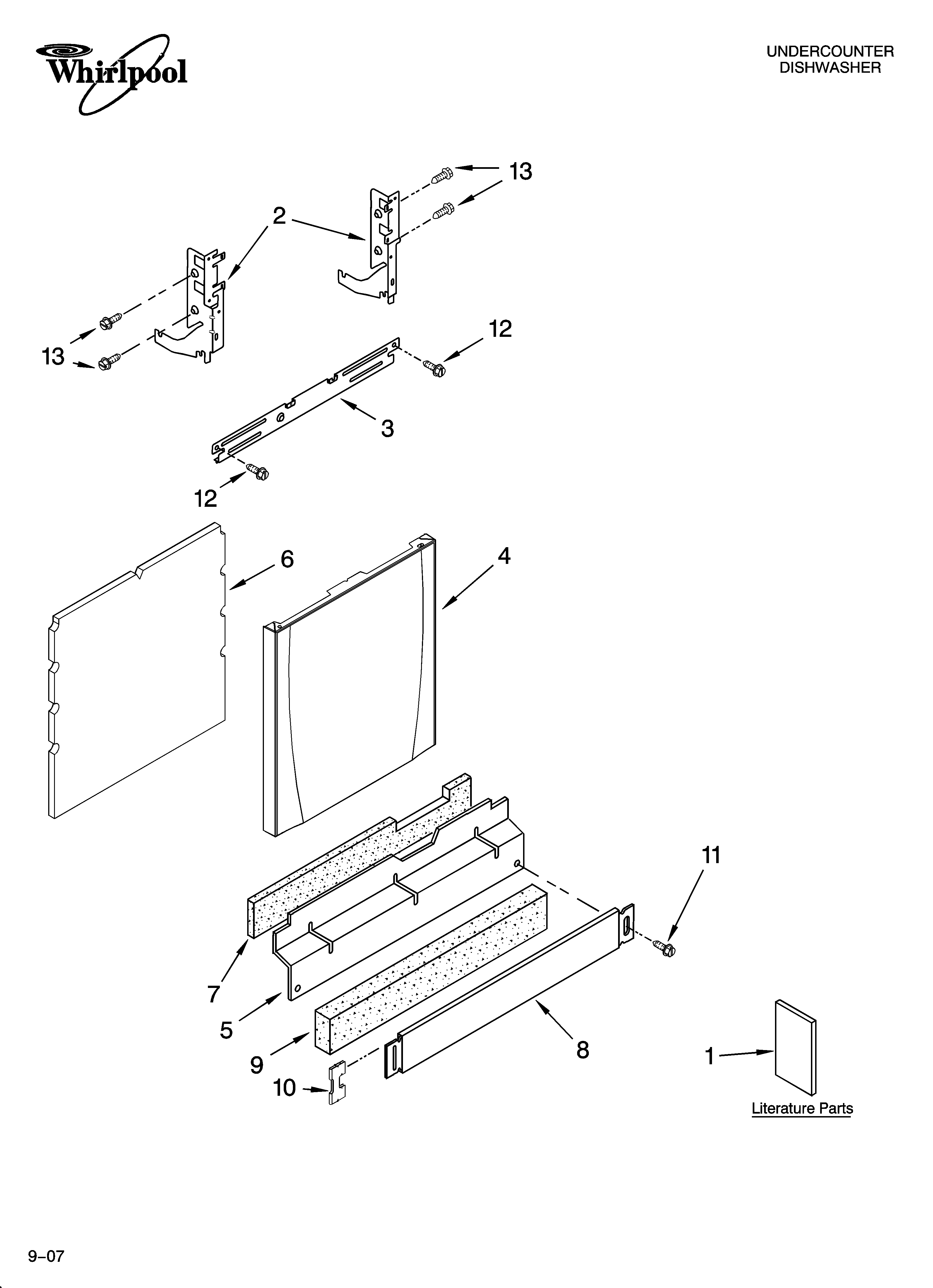 Door and panel parts
