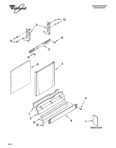 Door and panel parts