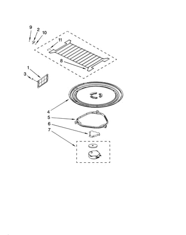 Turntable parts