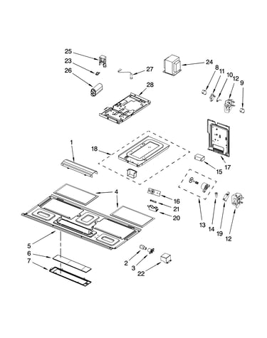 Interior and ventilation parts