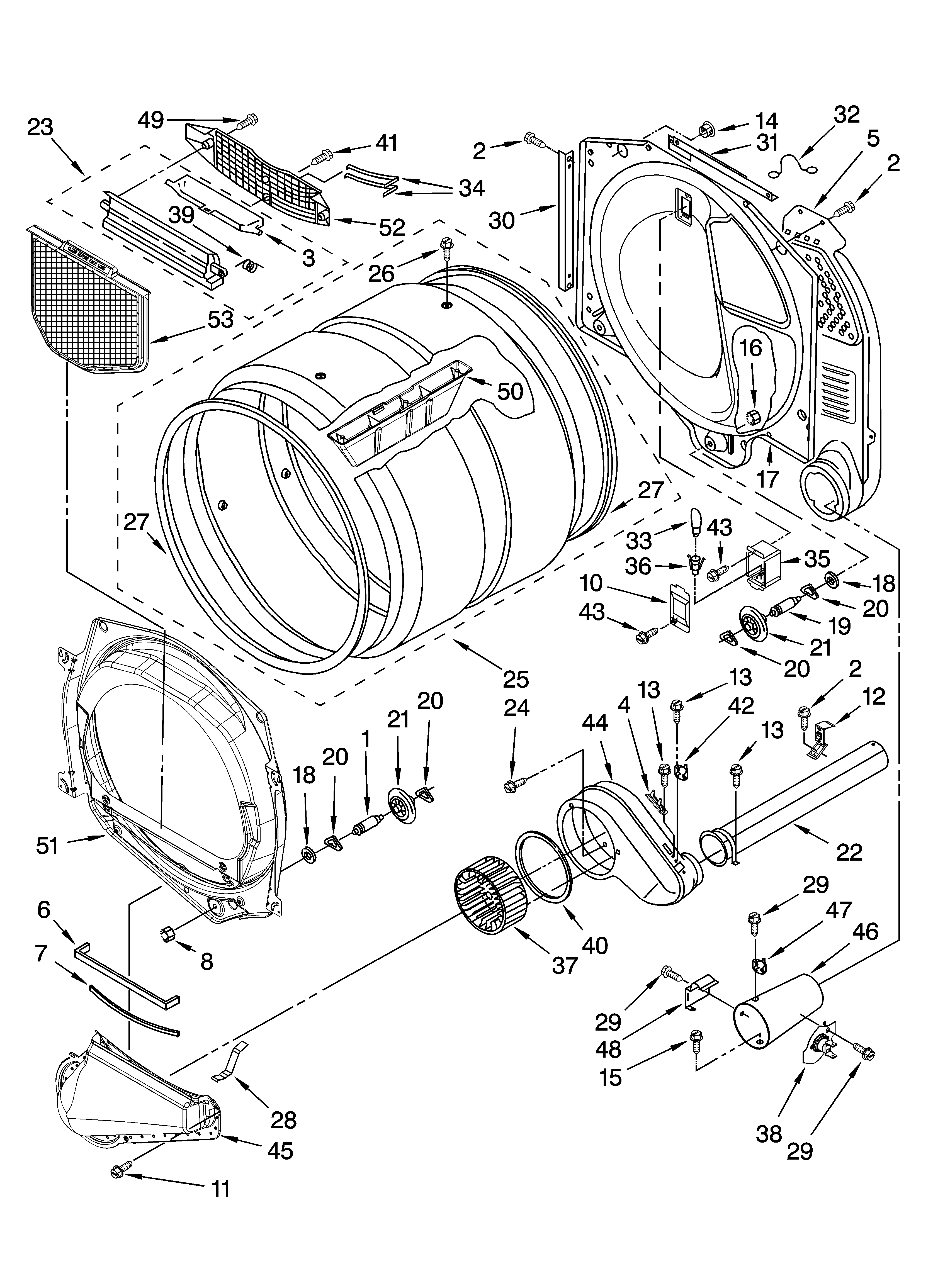 Bulkhead parts