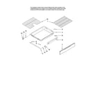 Amana AGR5725RDB15 drawer and rack parts, optional parts (not included) diagram