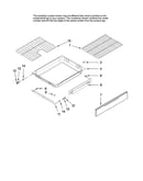 Drawer and rack parts, optional parts (not included)