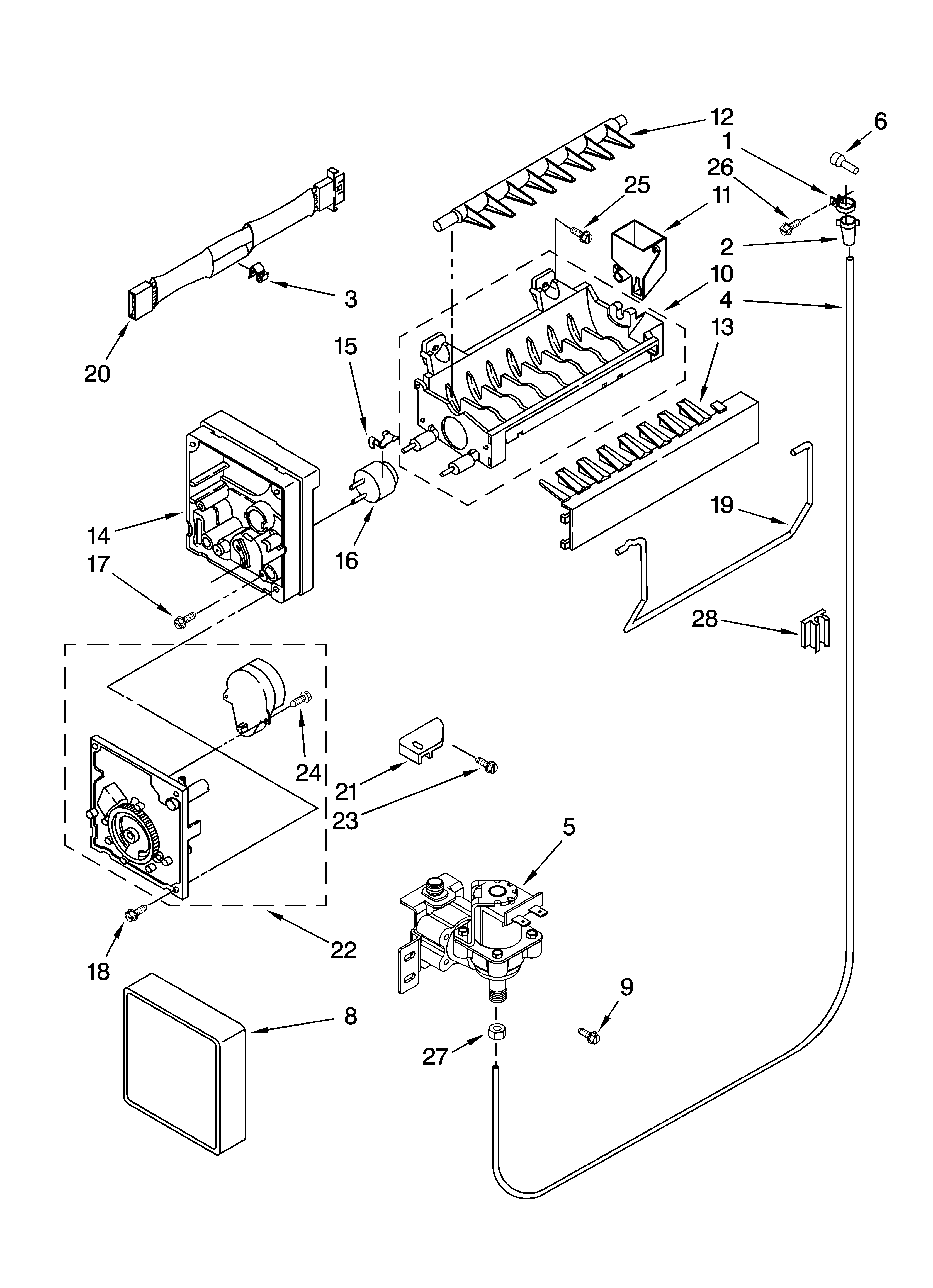 ICEMAKER PARTS