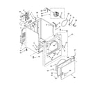 Maytag MED5570TQ0 cabinet parts diagram