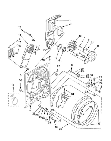 Bulkhead parts, optional parts (not included)