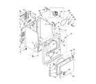 Maytag MED5707TQ0 cabinet parts diagram
