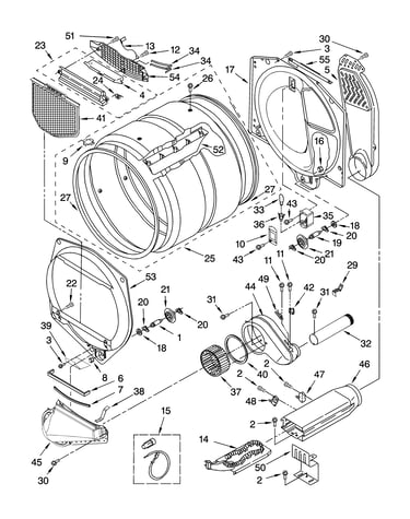 Bulkhead parts, optional parts (not included)