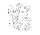 Maytag MED5840TW0 bulkhead parts, optional parts (not included) diagram
