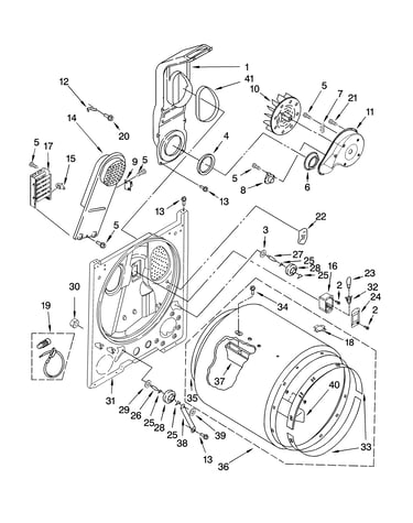 Bulkhead parts, optional parts (not included)