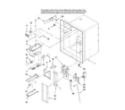 Maytag MFI2568AEB12 refrigerator liner parts diagram