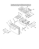 Freezer door parts