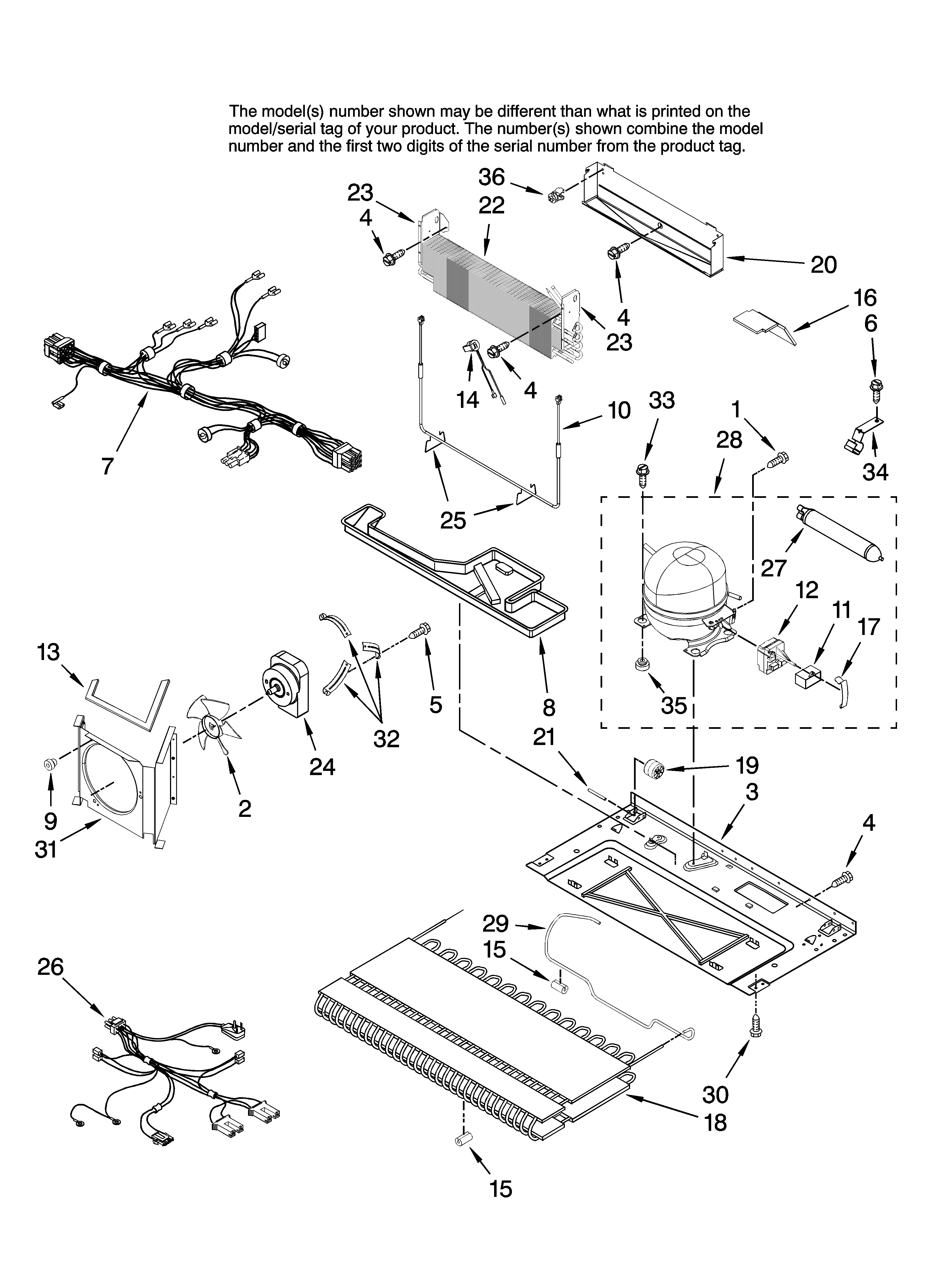 Unit parts, optional parts (not included)