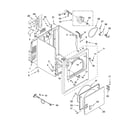 Maytag YMED5600TQ1 cabinet parts diagram