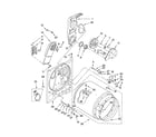 Maytag YMED5600TQ1 bulkhead parts, optional parts (not included) diagram