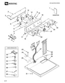 Top and console parts