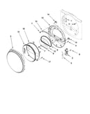 Door parts, optional parts (not included)