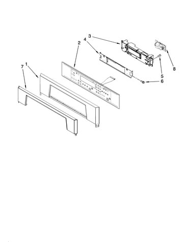 Control panel parts