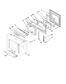 Oven door parts
