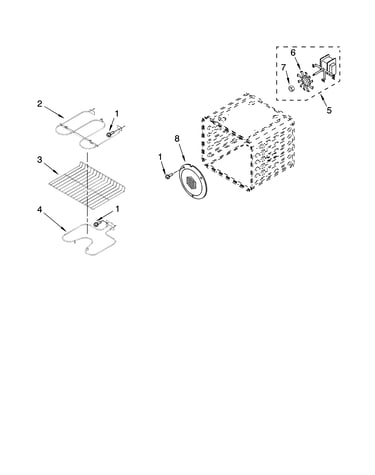 Internal oven parts