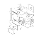 Whirlpool GBD307PRS02 upper oven parts diagram