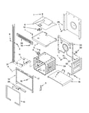 Upper oven parts