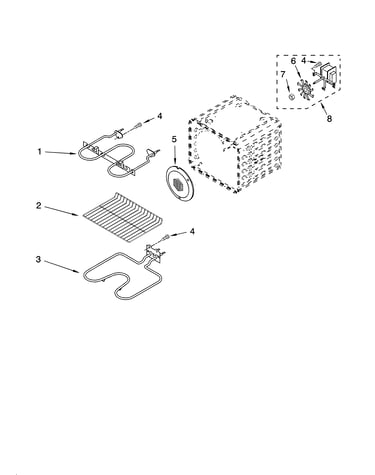 Internal oven parts