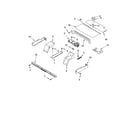 Whirlpool GBS307PRS02 top venting parts, optional parts diagram