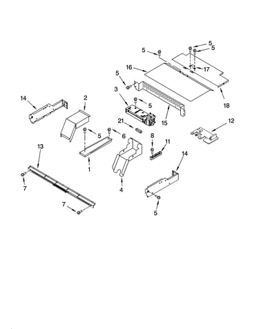 Top venting parts, optional parts