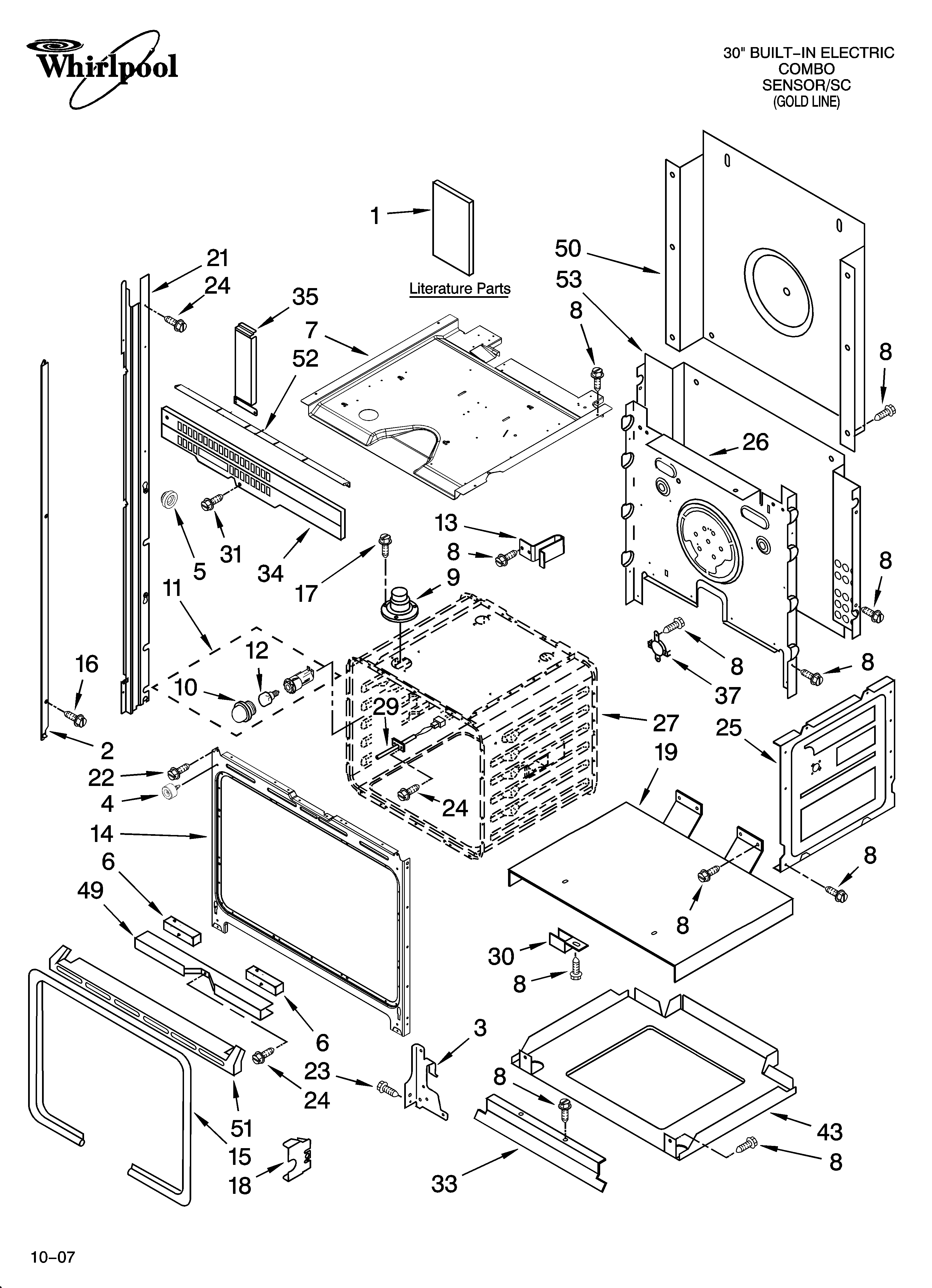 Oven parts