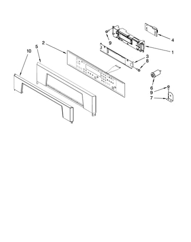 Control panel parts