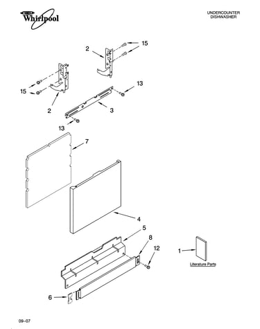 Door and panel parts