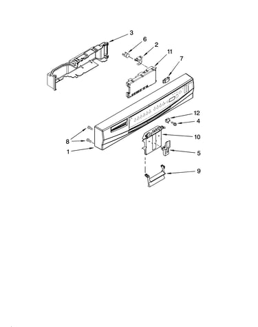 Control panel parts