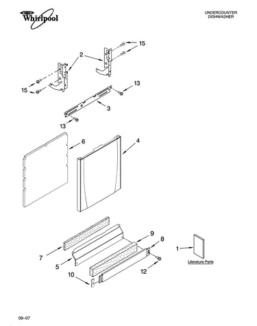 Door and panel parts
