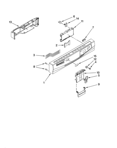 Control panel parts