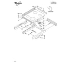 Whirlpool GY398LXPS04 cooktop parts diagram