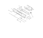 Whirlpool GY398LXPS04 control panel parts diagram