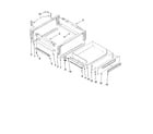 Whirlpool GY398LXPB04 drawer parts diagram