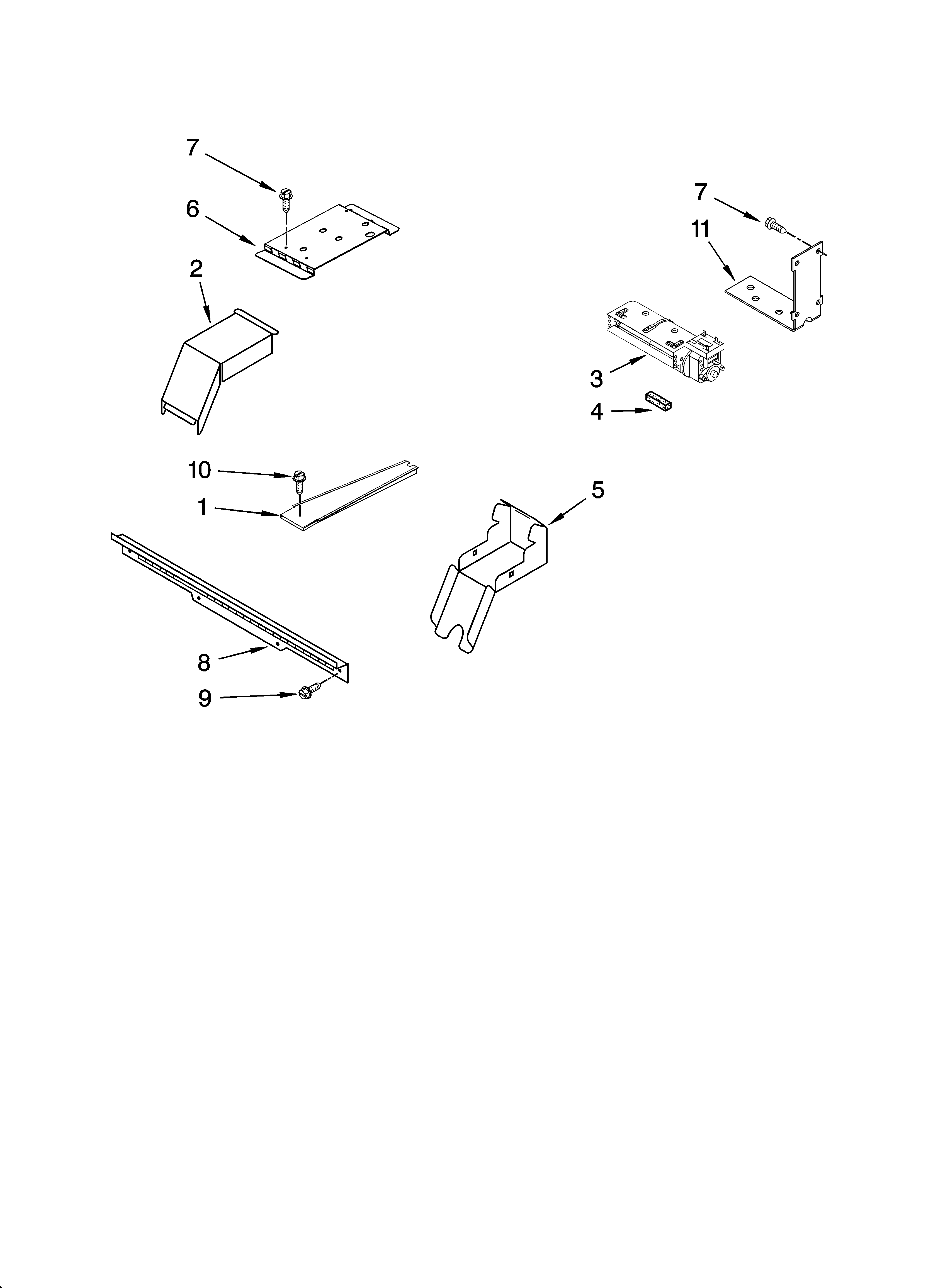 Top venting parts, optional parts