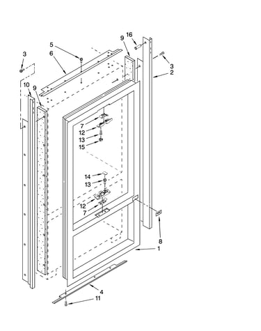Cabinet and breaker trim parts