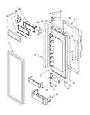 Refrigerator door parts