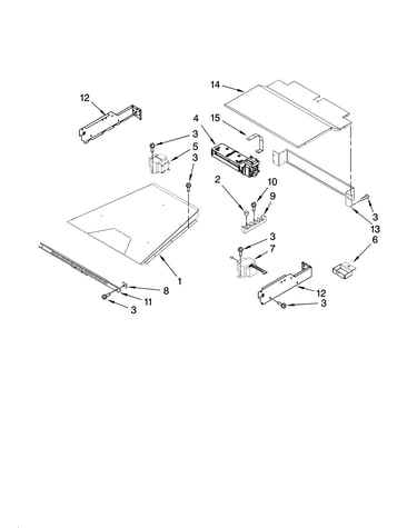 Top venting parts, optional parts (not included)