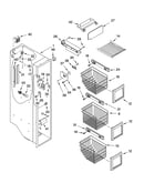Freezer liner parts