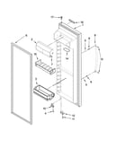 Refrigerator door parts