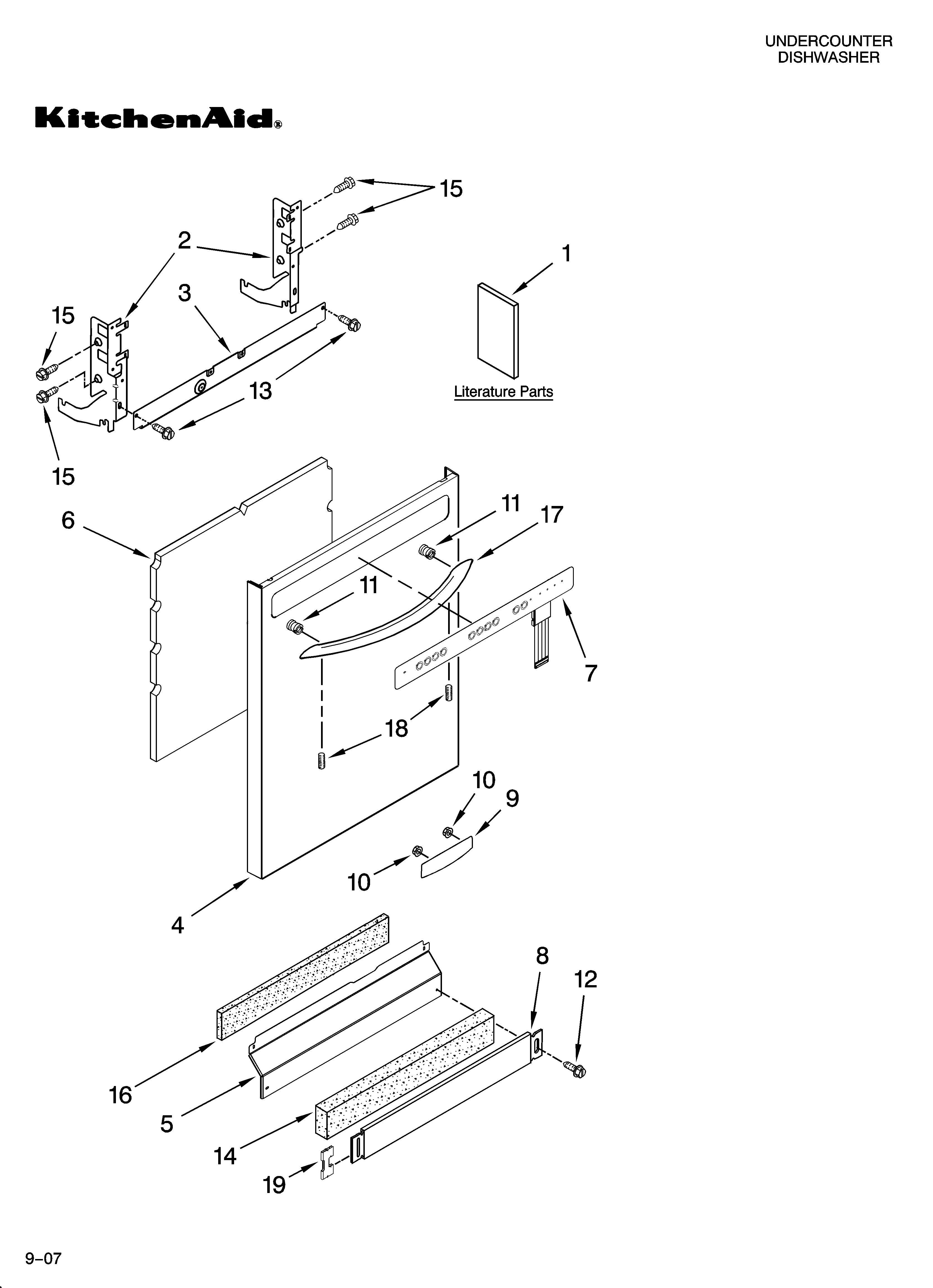 Door and panel parts